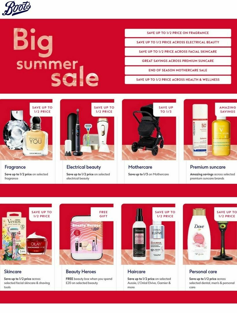 Boots Offers from 11 August
