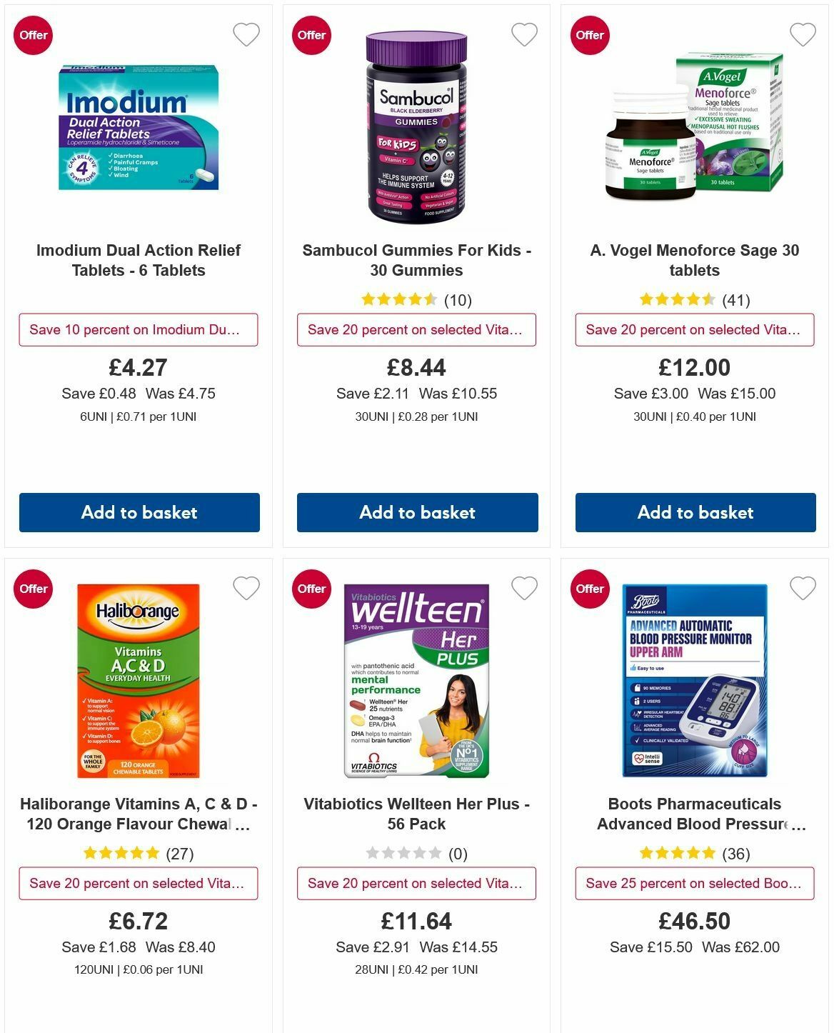 Boots Offers from 11 August