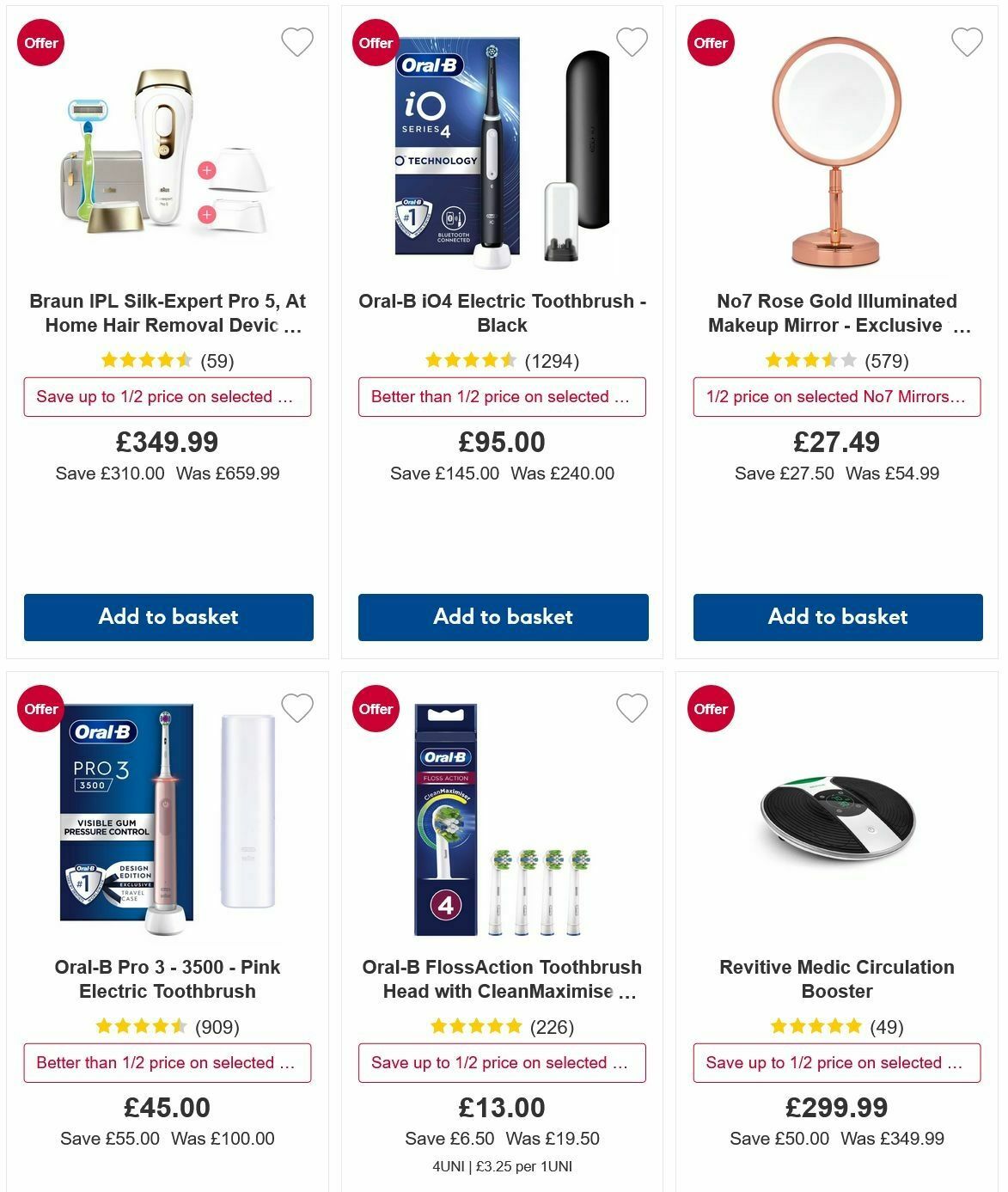 Boots Offers from 11 August