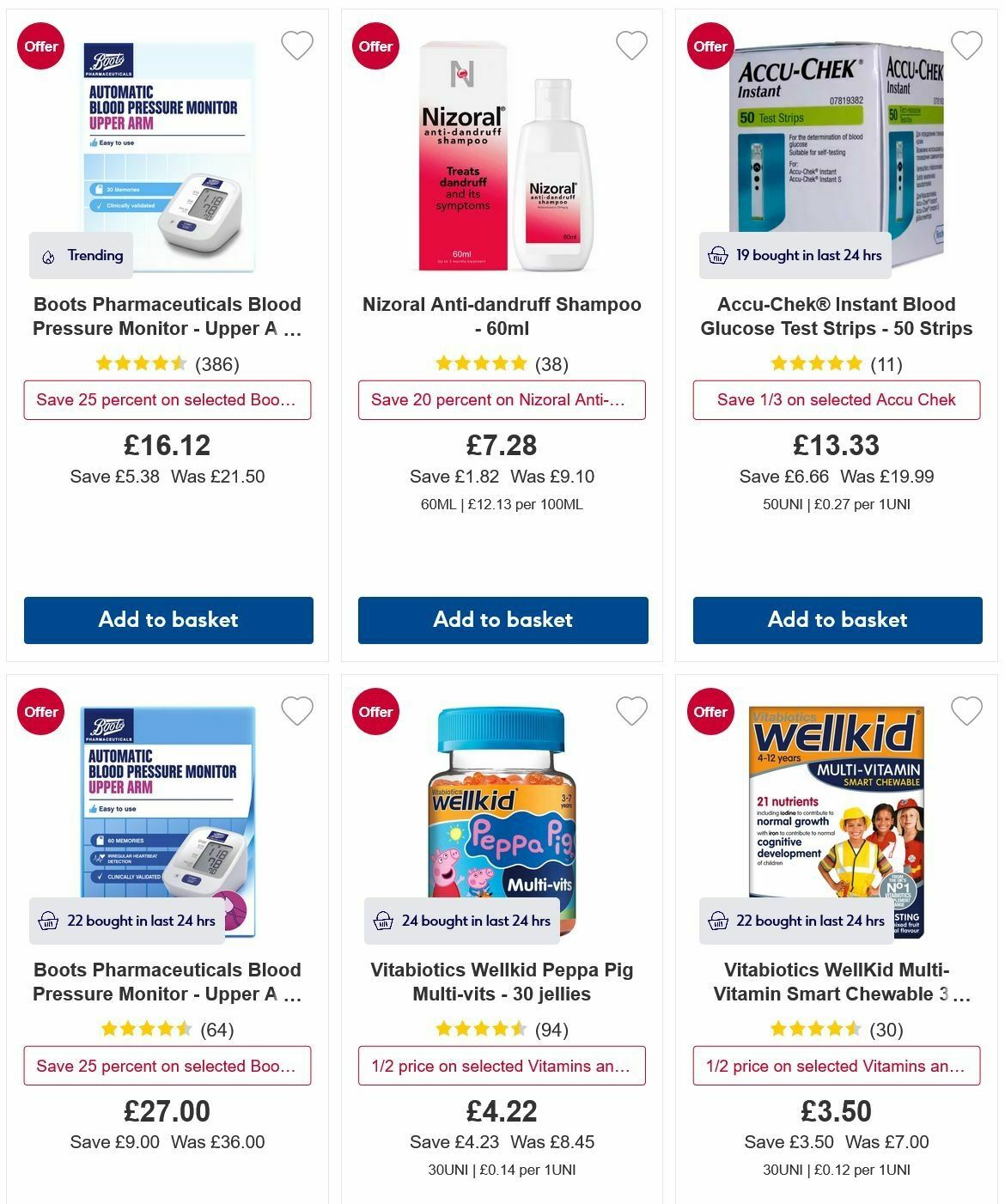Boots Offers from 11 August