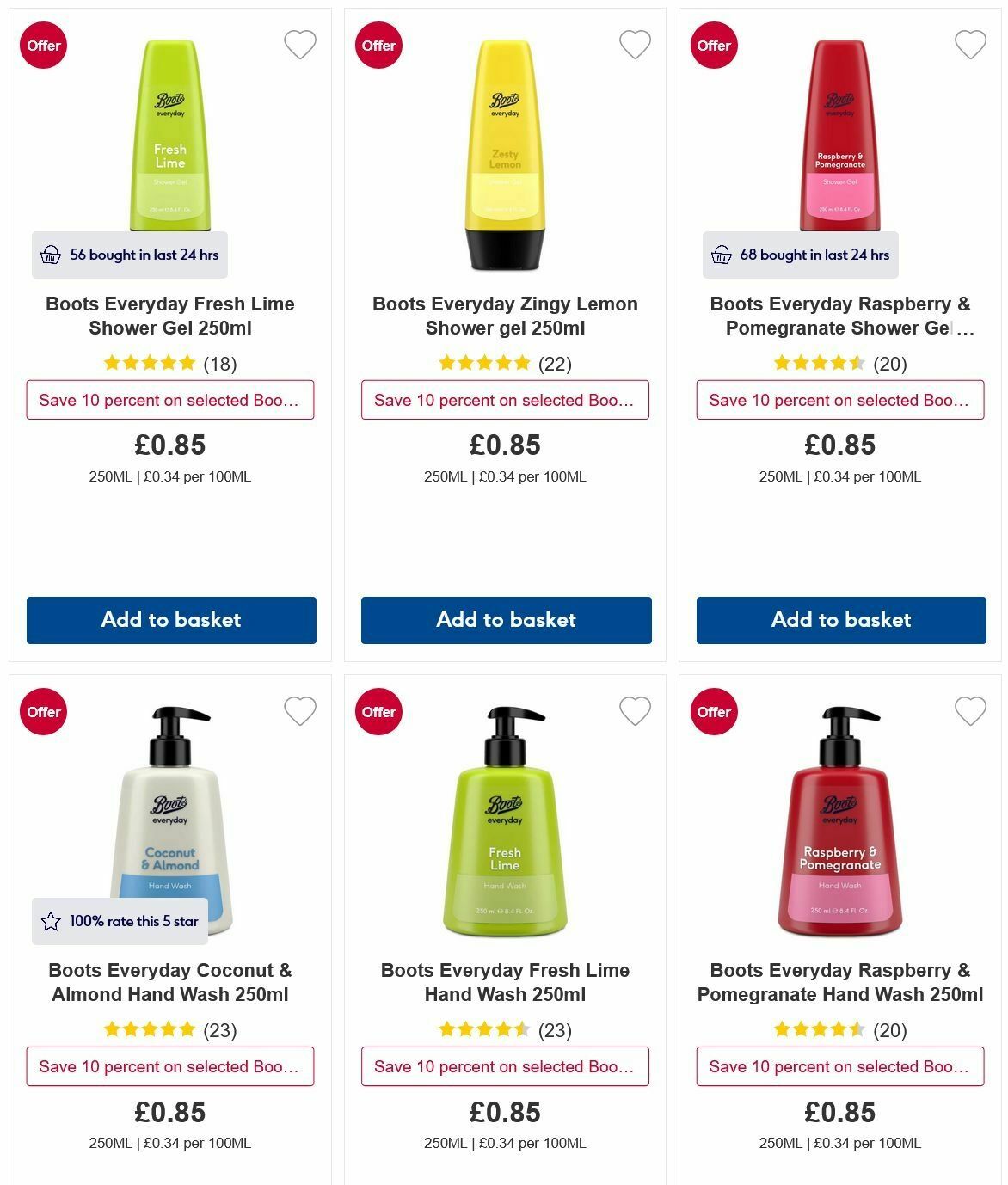 Boots Offers from 8 September