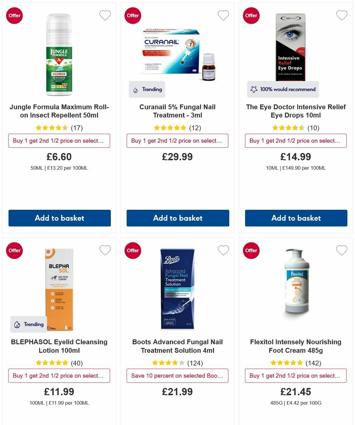 Boots Offers from 8 September