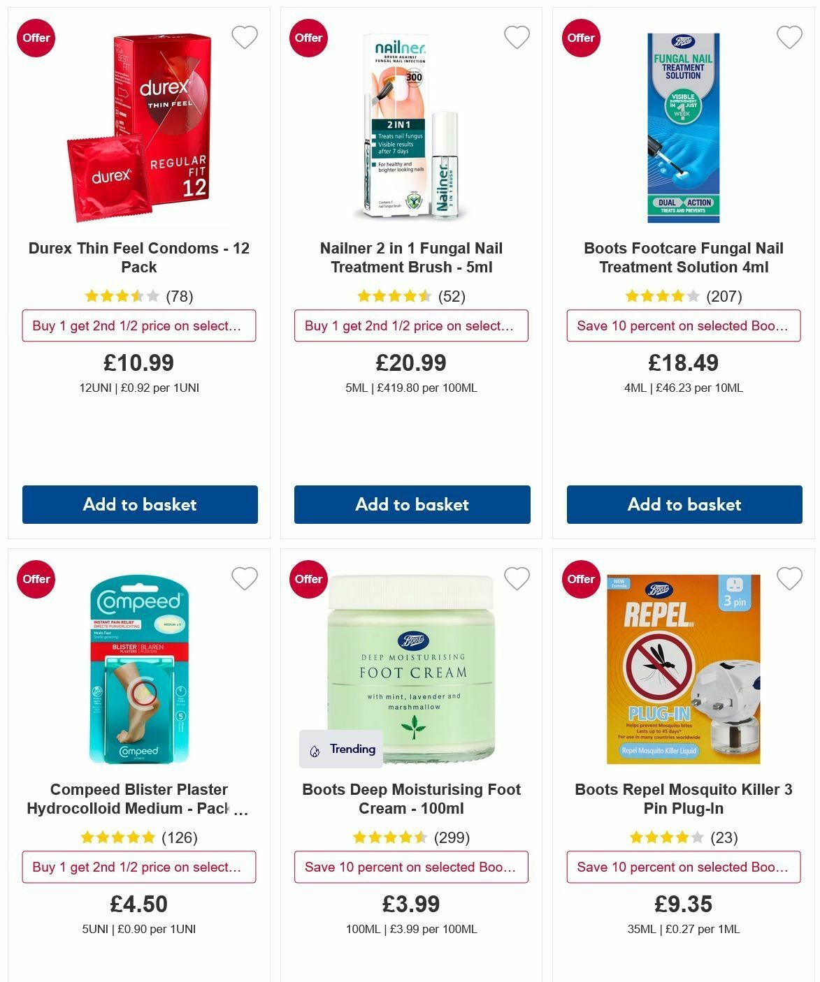 Boots Offers from 8 September