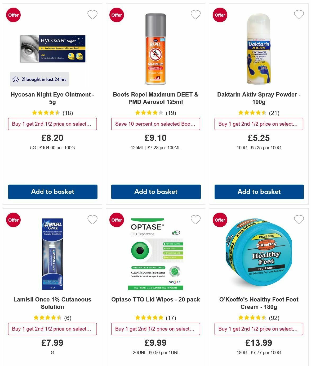 Boots Offers from 8 September