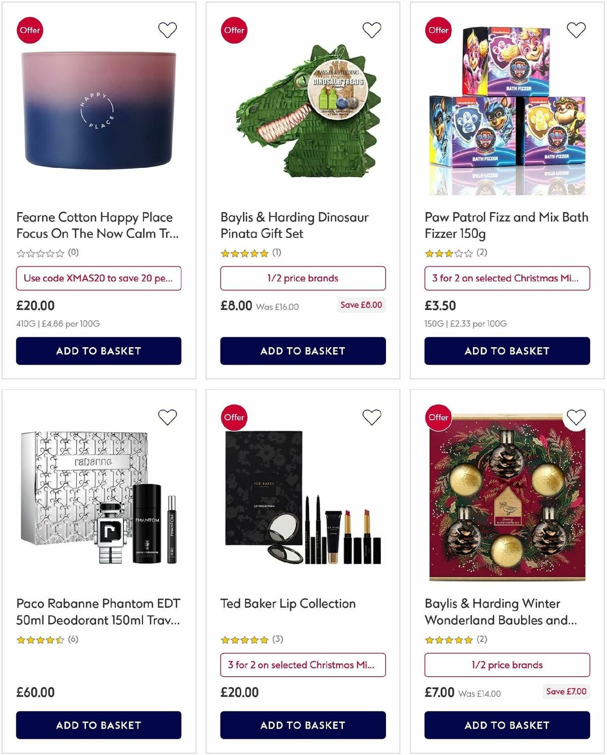 Boots Offers from 27 November