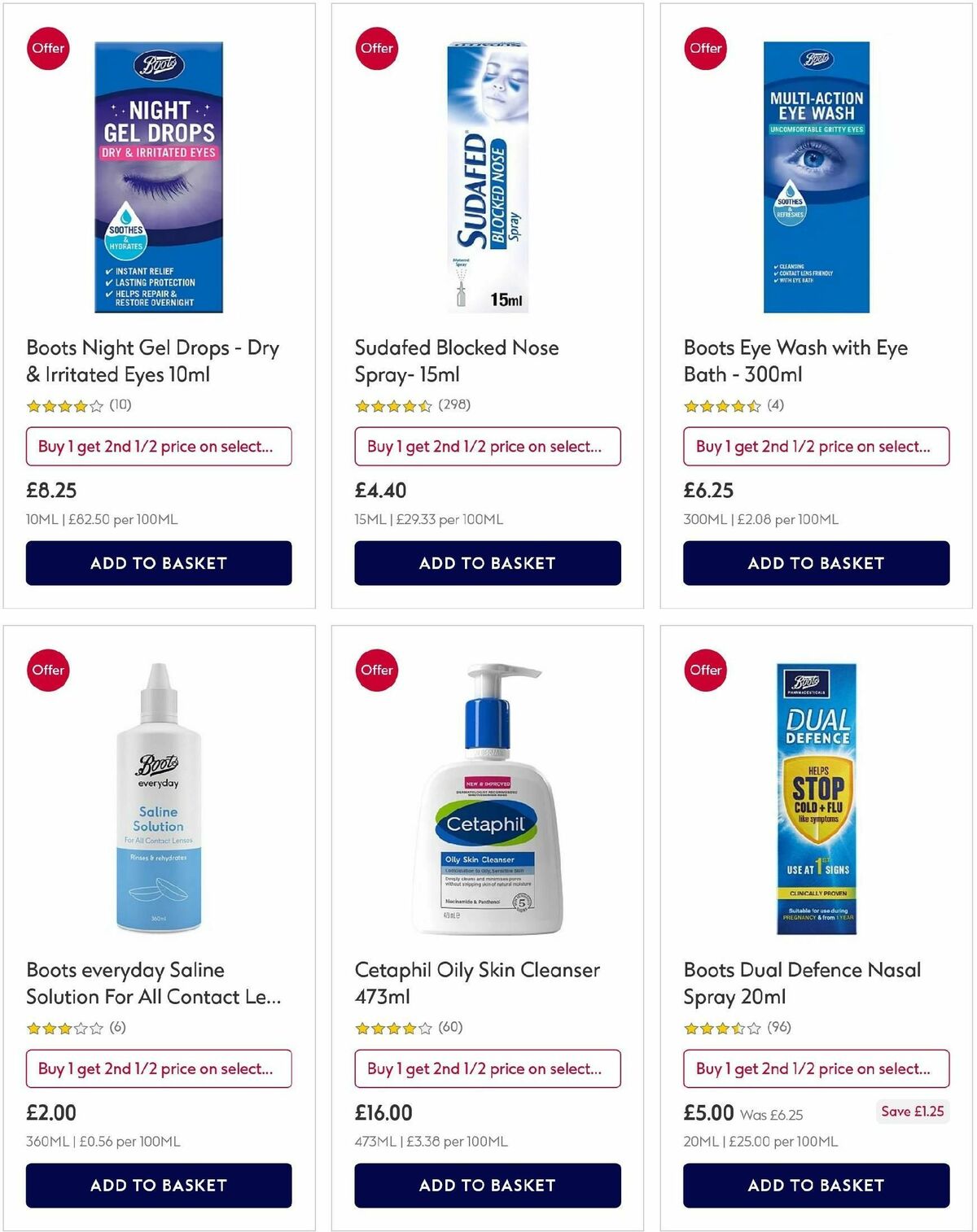 Boots Offers from 6 December