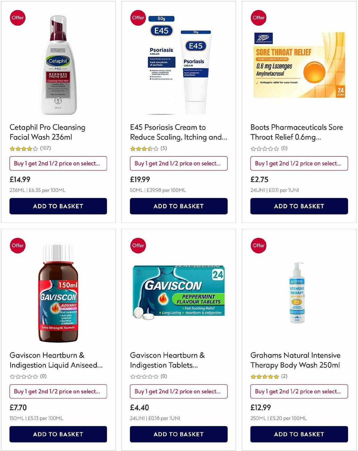 Boots Offers from 6 December
