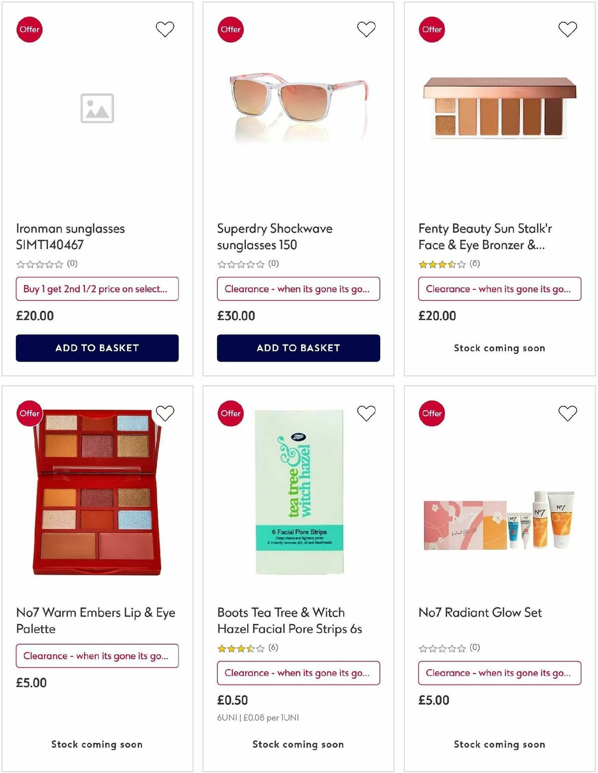 Boots Offers from 6 January
