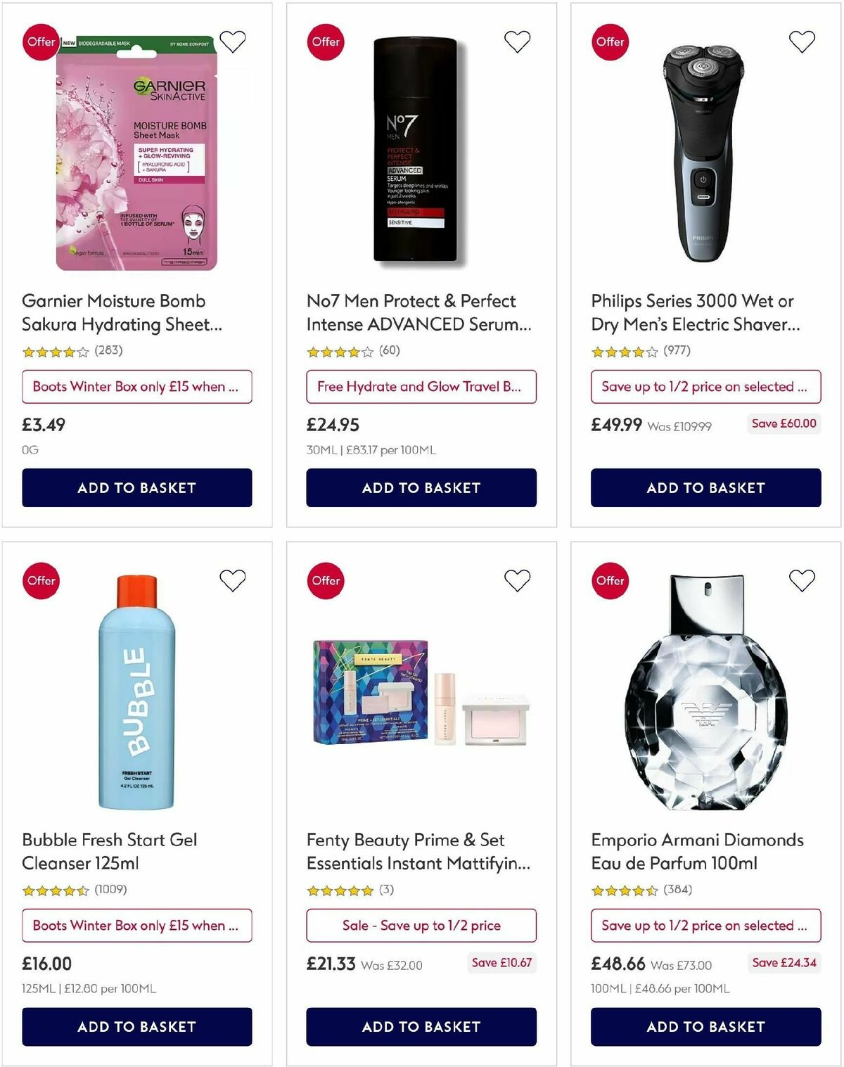 Boots Valentine's Day Offers from 22 January