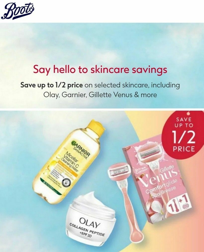 Boots Offers from 4 April