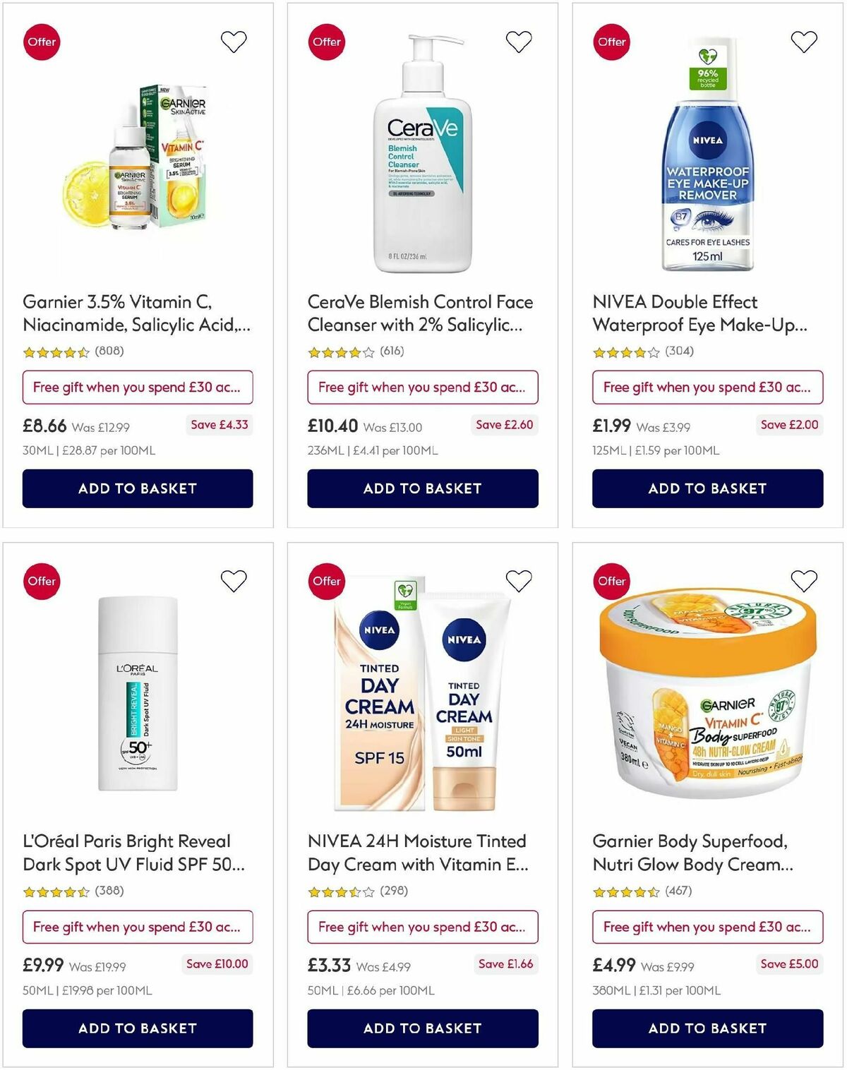 Boots Offers from 4 April