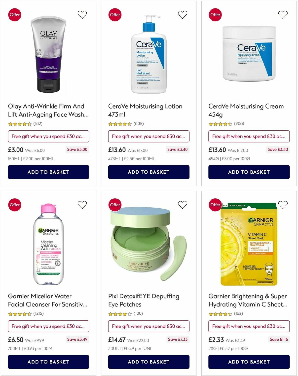 Boots Offers from 4 April