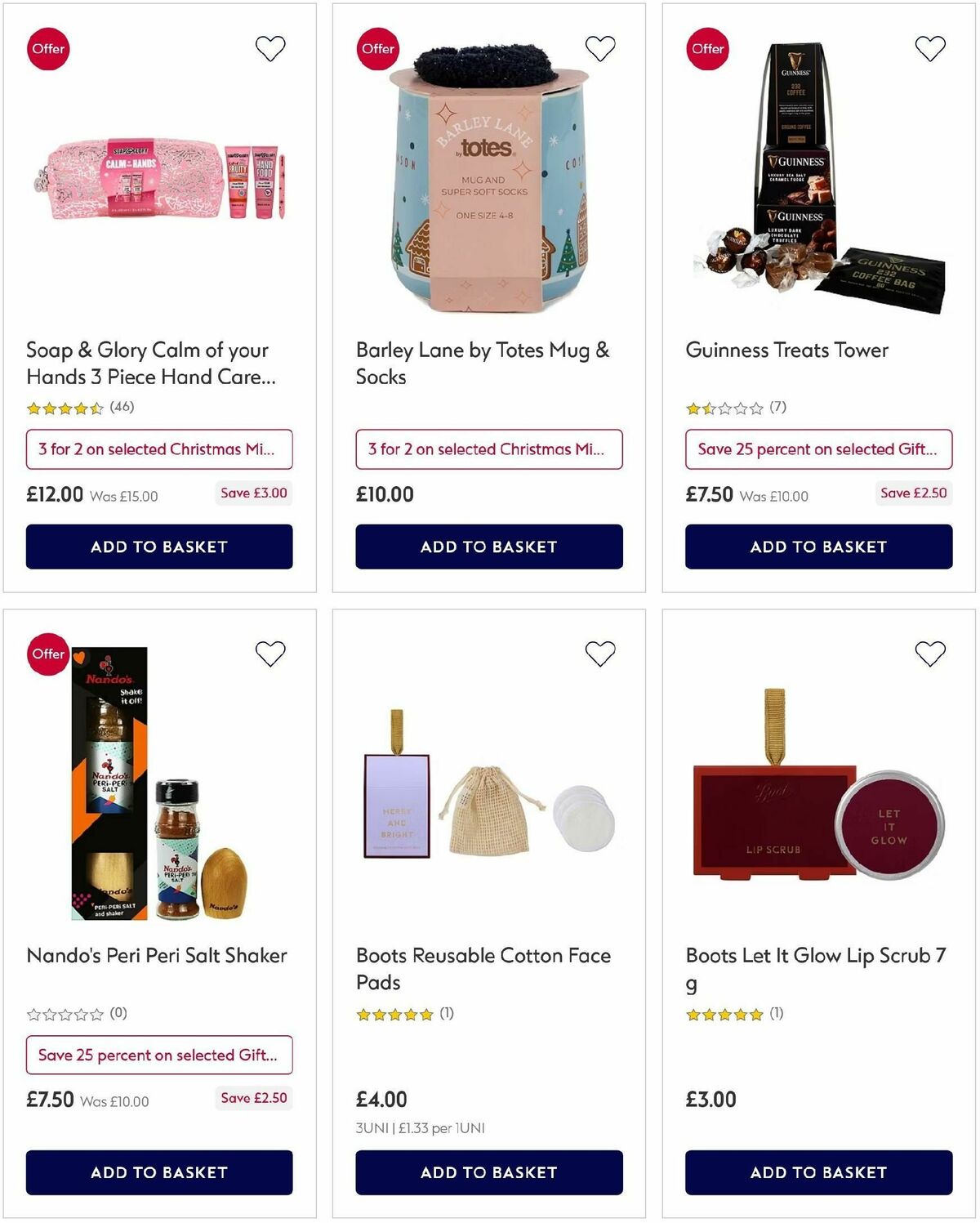 Boots Offers from 30 November