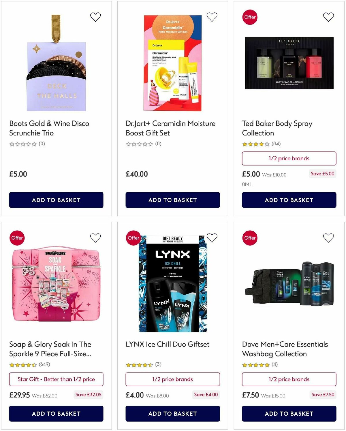 Boots Offers from 30 November