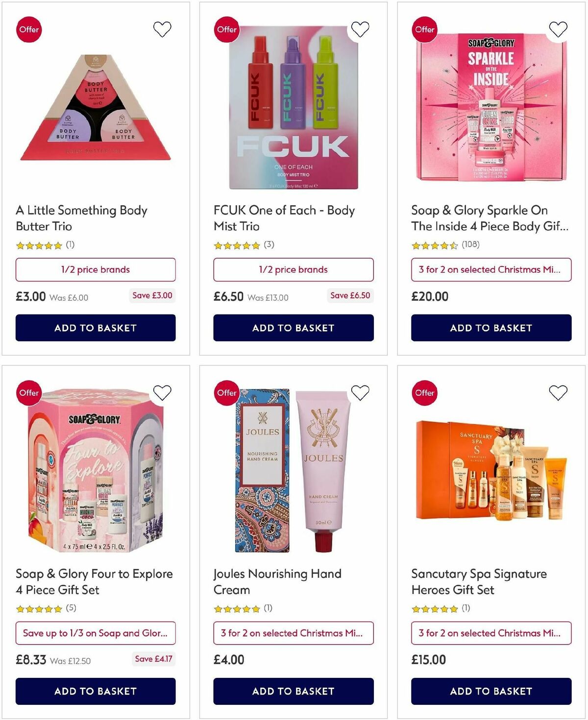 Boots Offers from 30 November