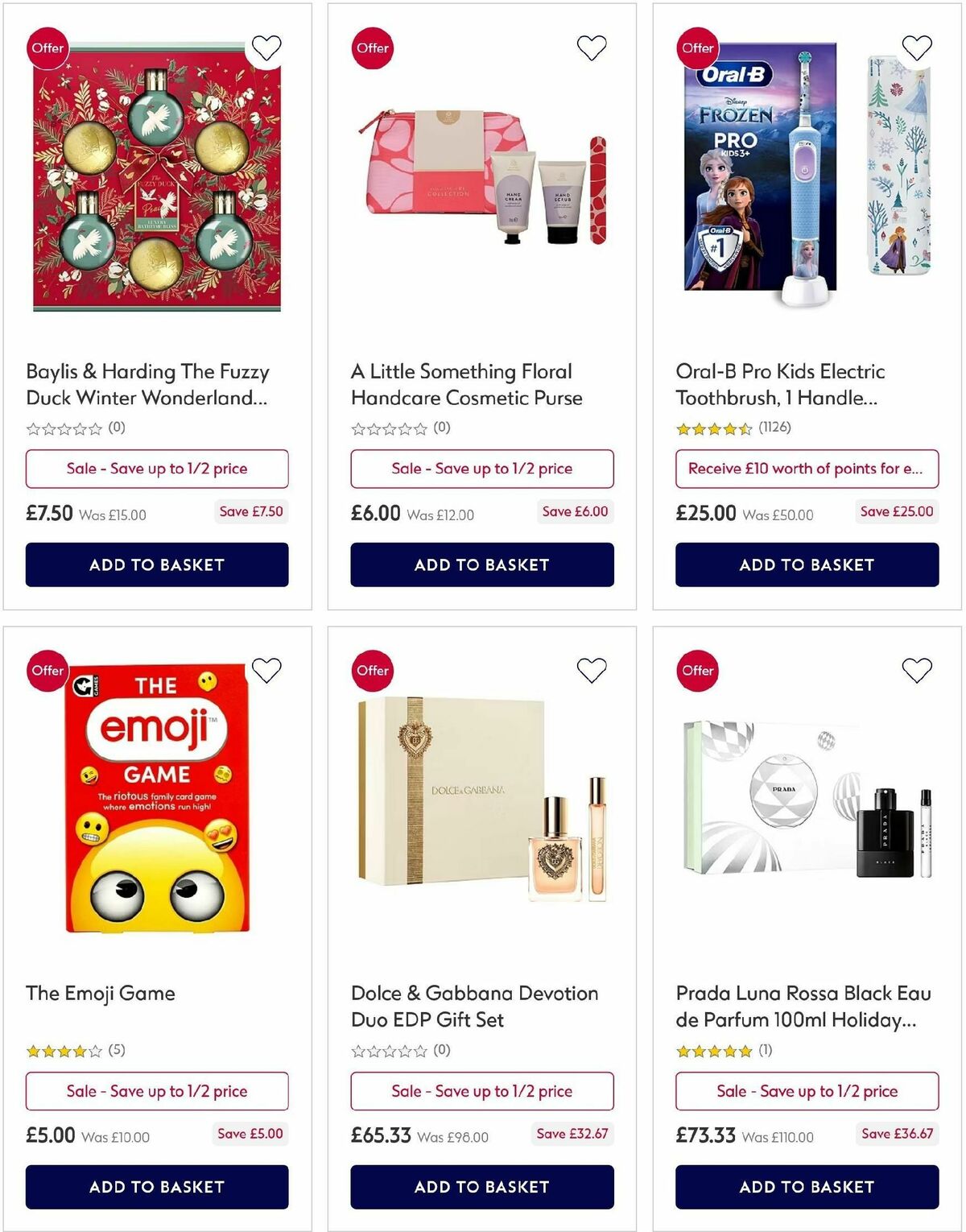 Boots Offers from 26 December