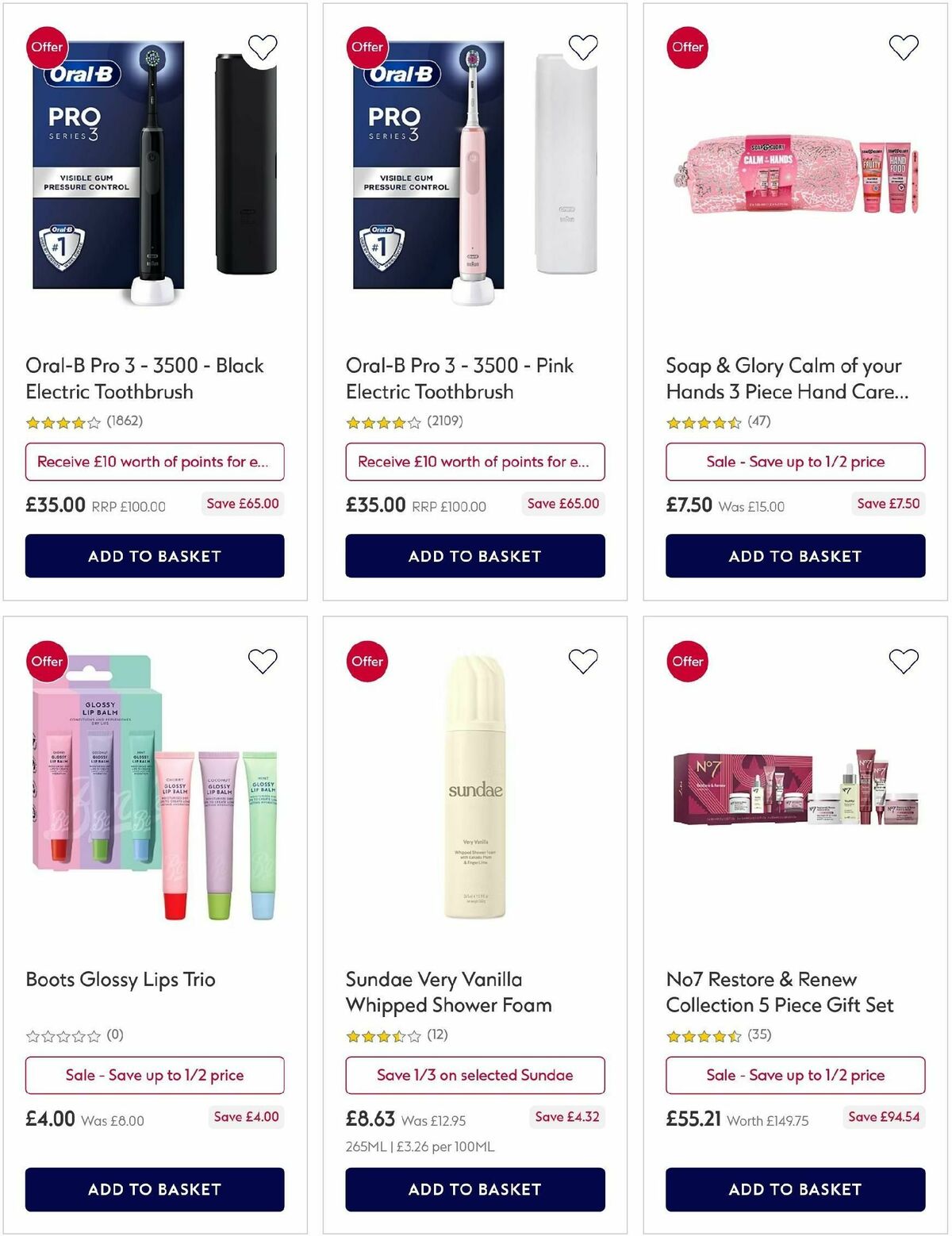 Boots Offers from 26 December
