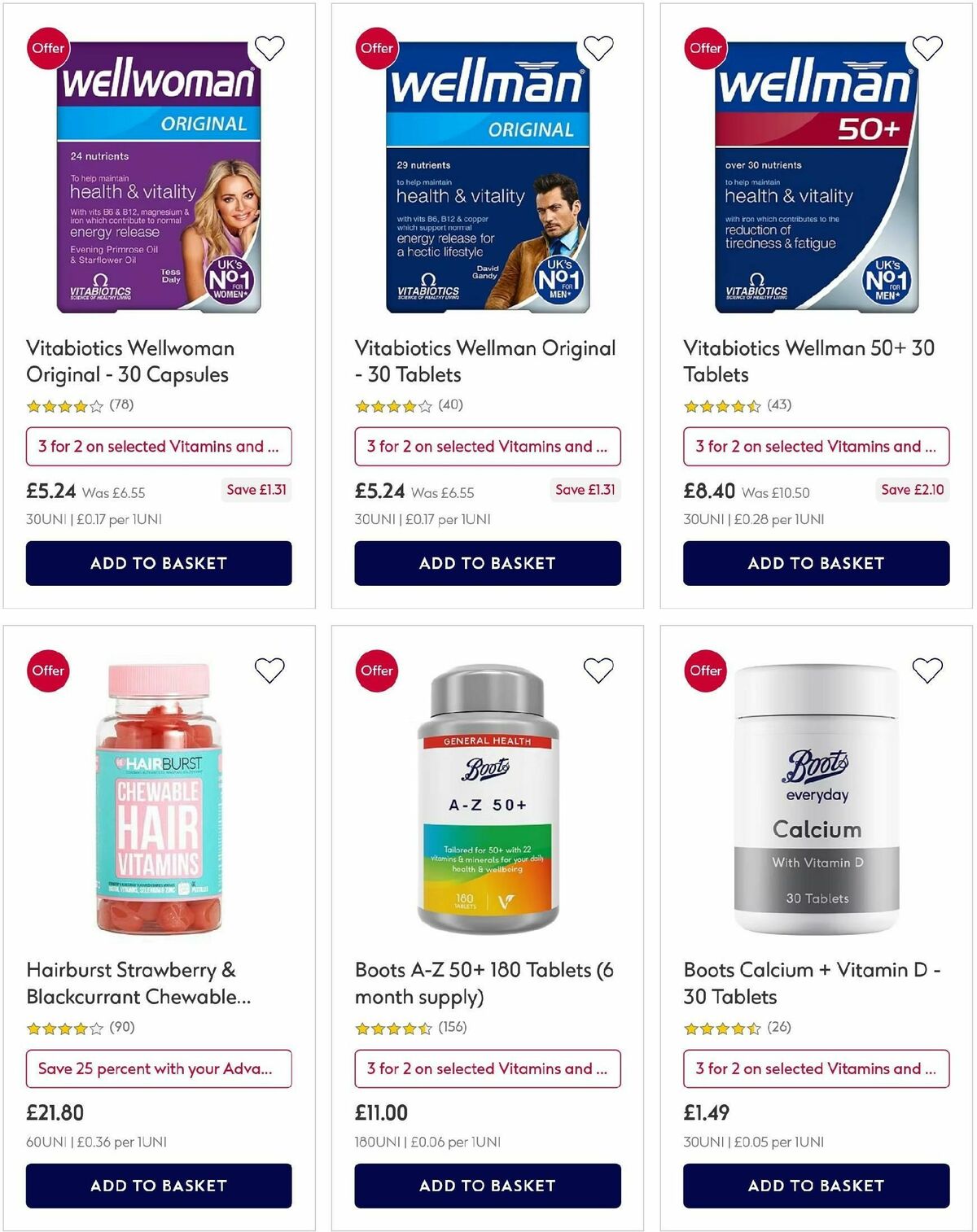 Boots Offers from 20 January