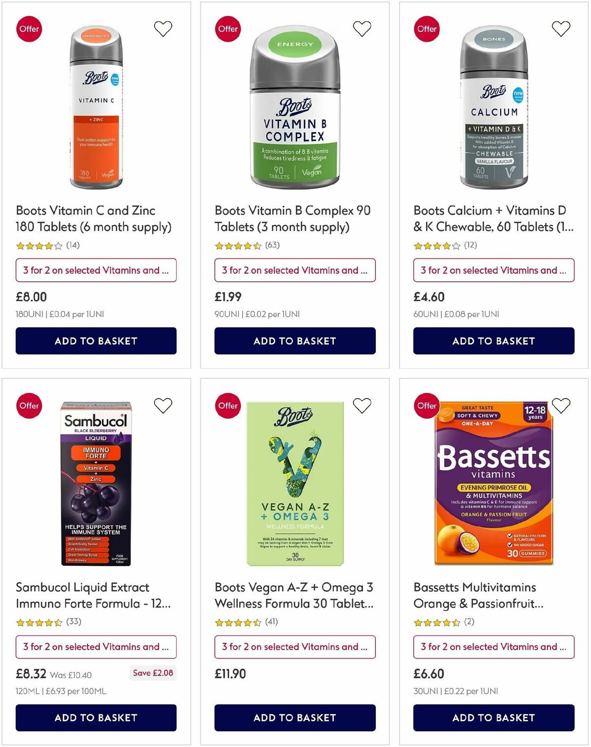 Boots Offers from 20 January