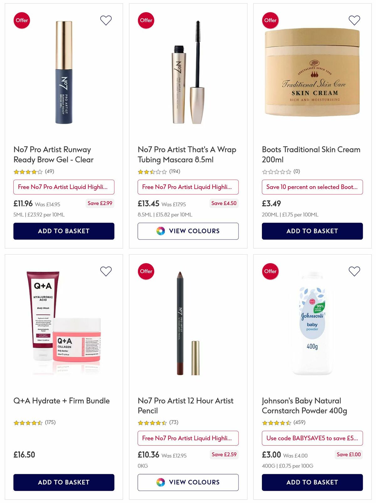 Boots Offers from 15 February