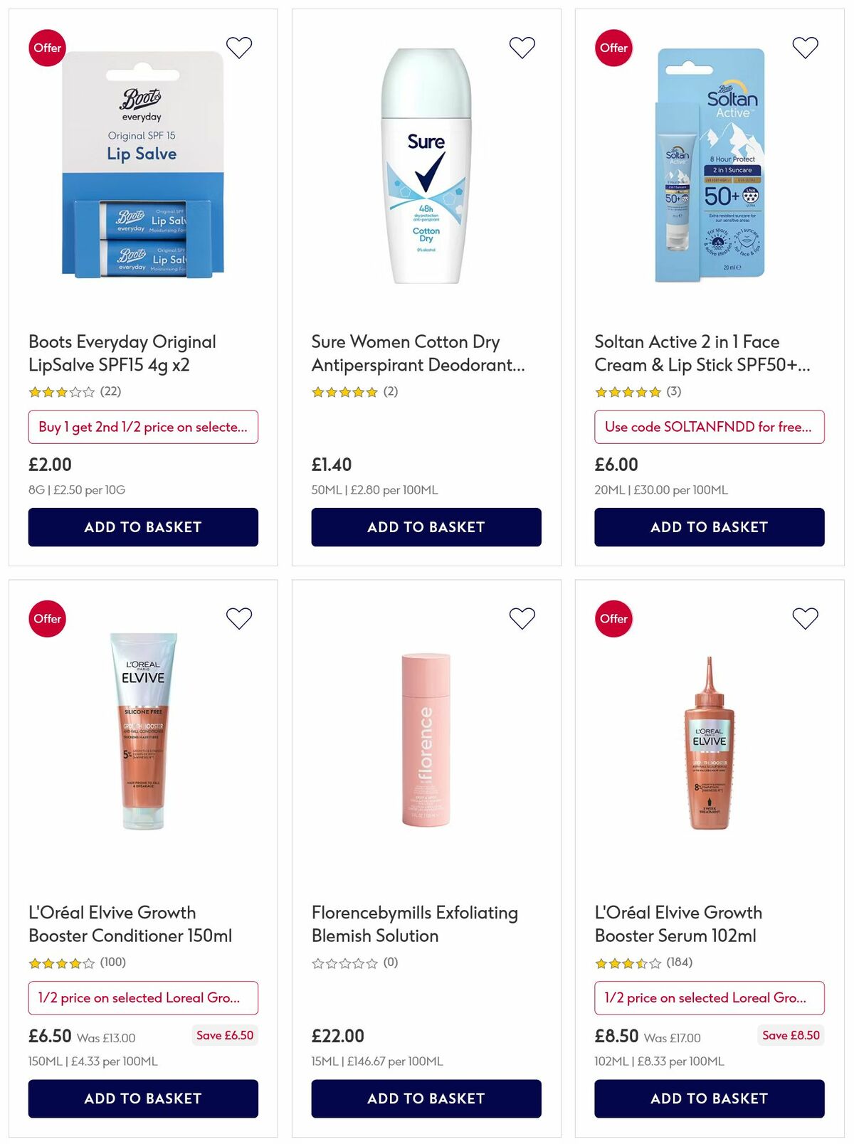 Boots Offers from 15 February
