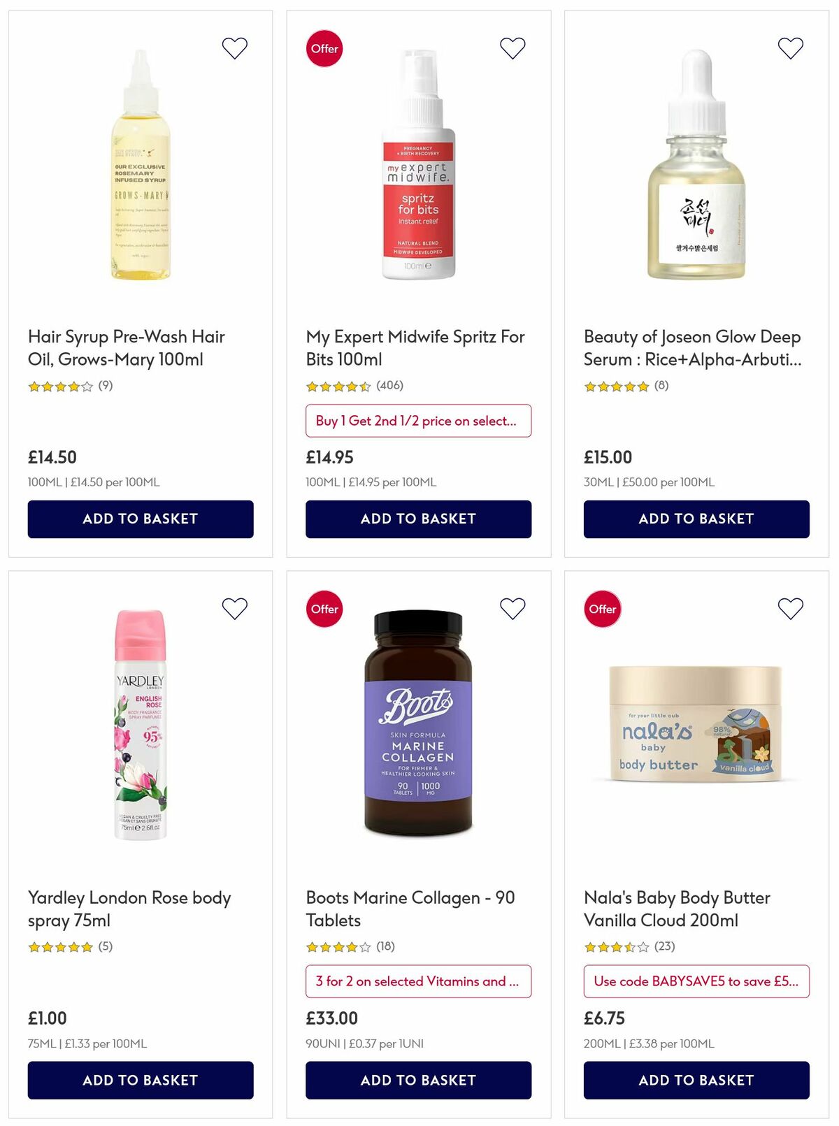 Boots Offers from 15 February