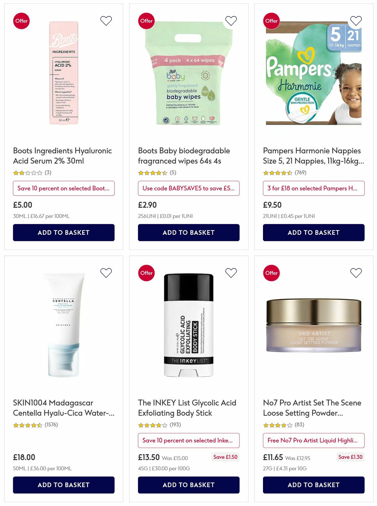 Boots Offers from 15 February
