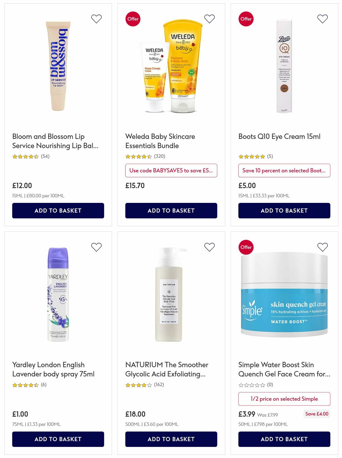 Boots Offers from 15 February