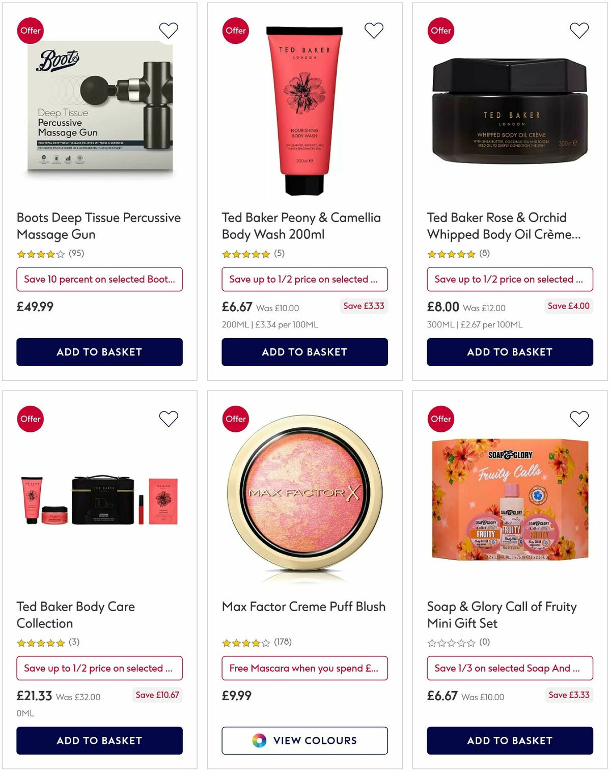 Boots Mother's Day Offers from 14 March