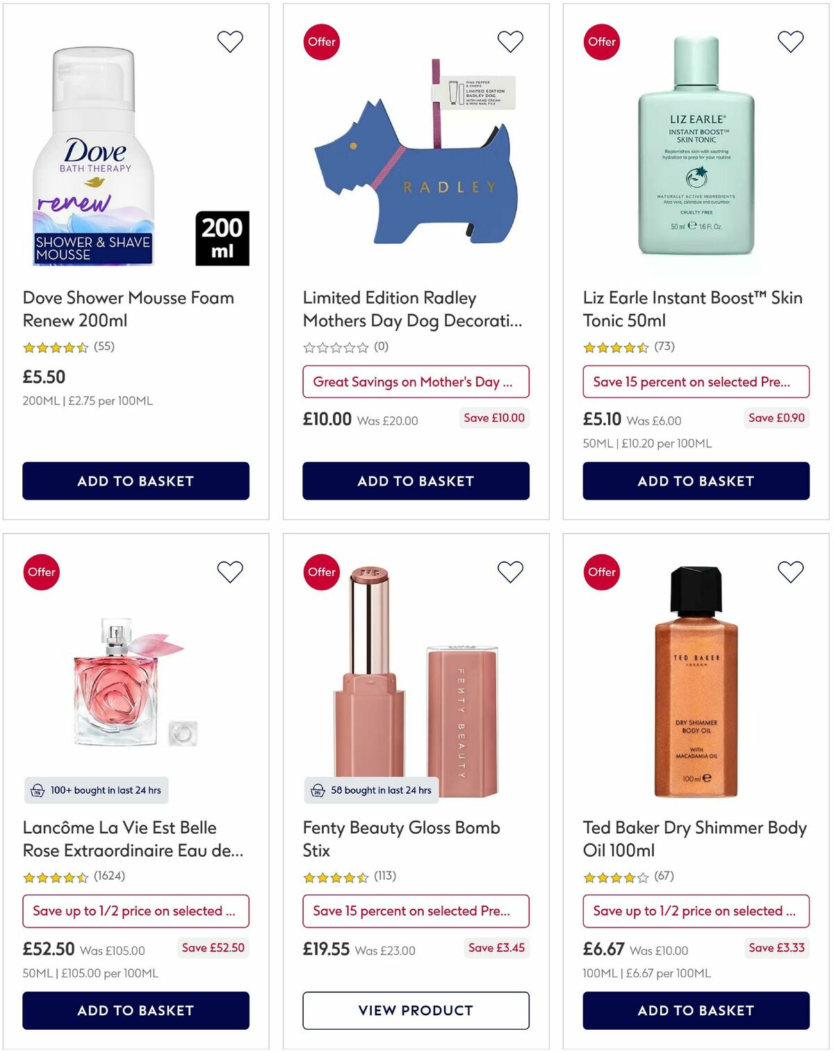 Boots Mother's Day Offers from 14 March