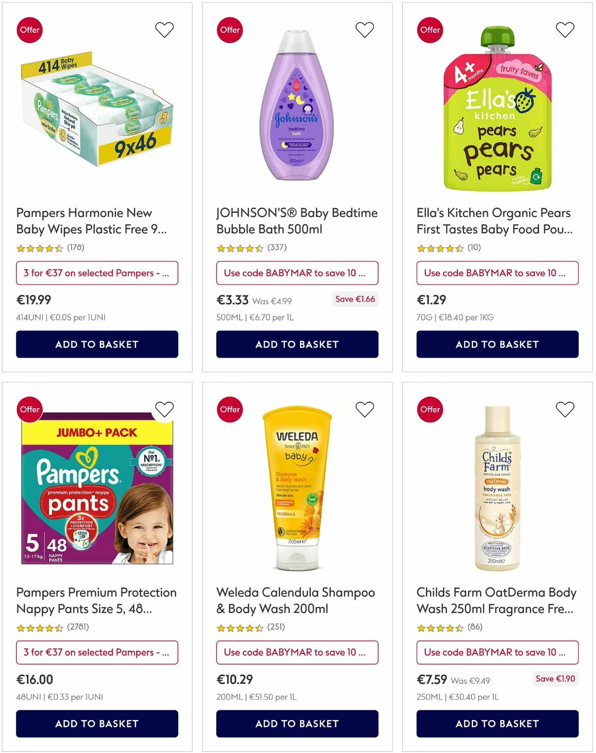 Boots Baby & Child Offers from 24 March