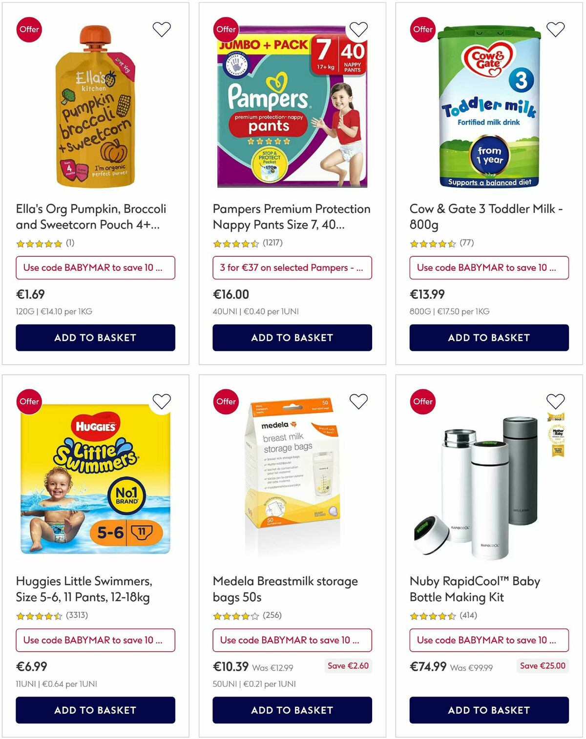 Boots Baby & Child Offers from 24 March