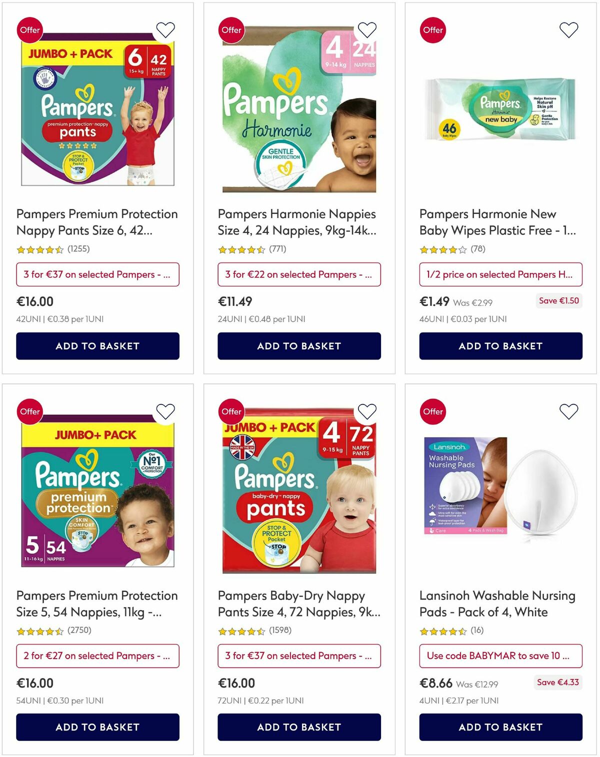 Boots Baby & Child Offers from 24 March