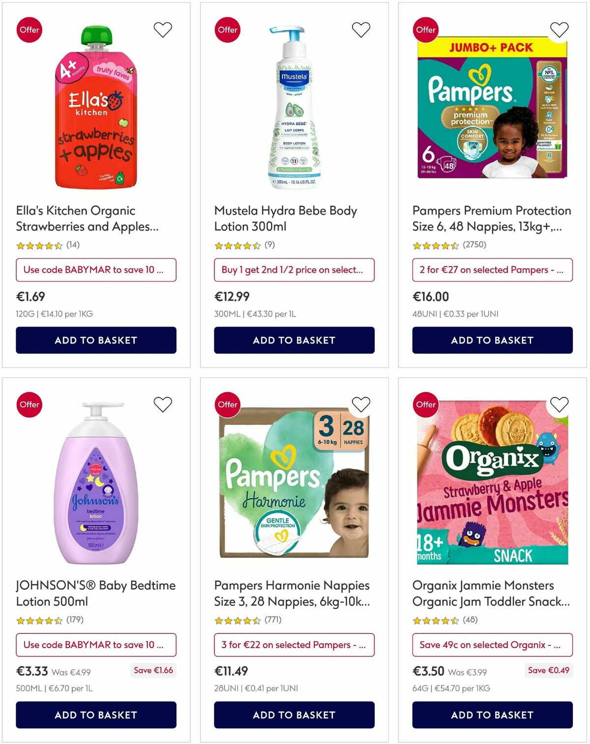 Boots Baby & Child Offers from 24 March