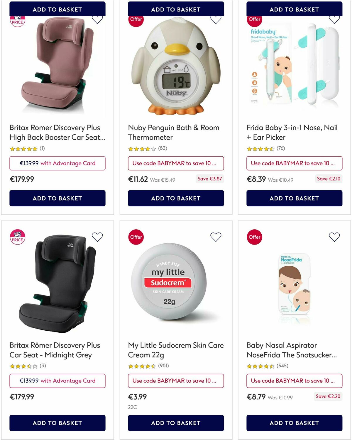 Boots Baby & Child Offers from 24 March