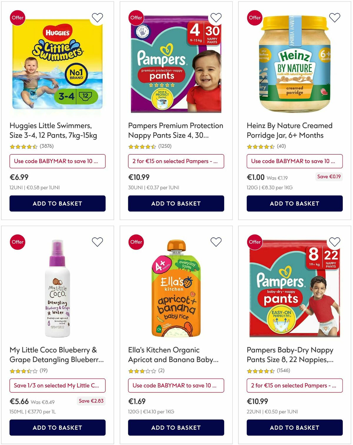 Boots Baby & Child Offers from 24 March