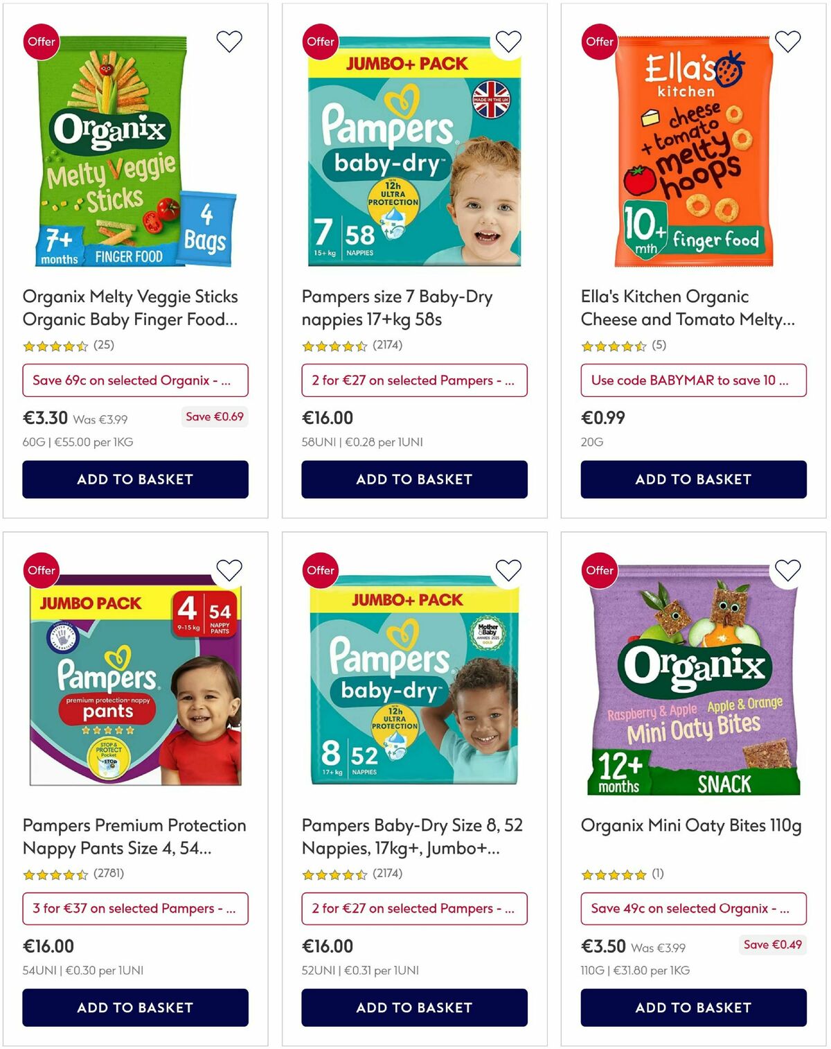 Boots Baby & Child Offers from 24 March