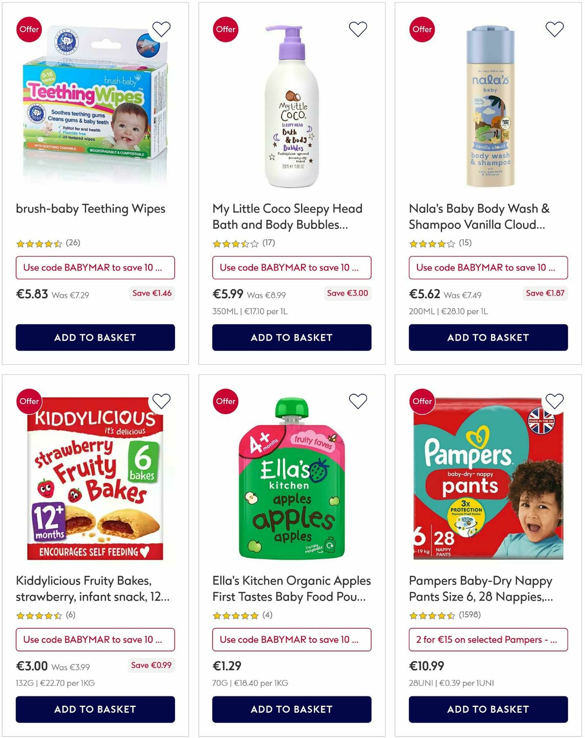 Boots Baby & Child Offers from 24 March