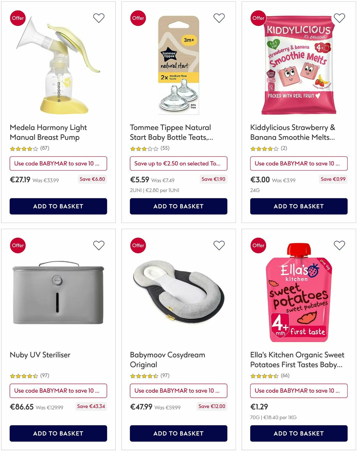 Boots Baby & Child Offers from 24 March