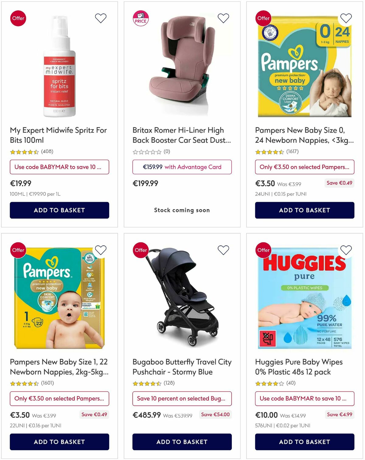 Boots Baby & Child Offers from 24 March