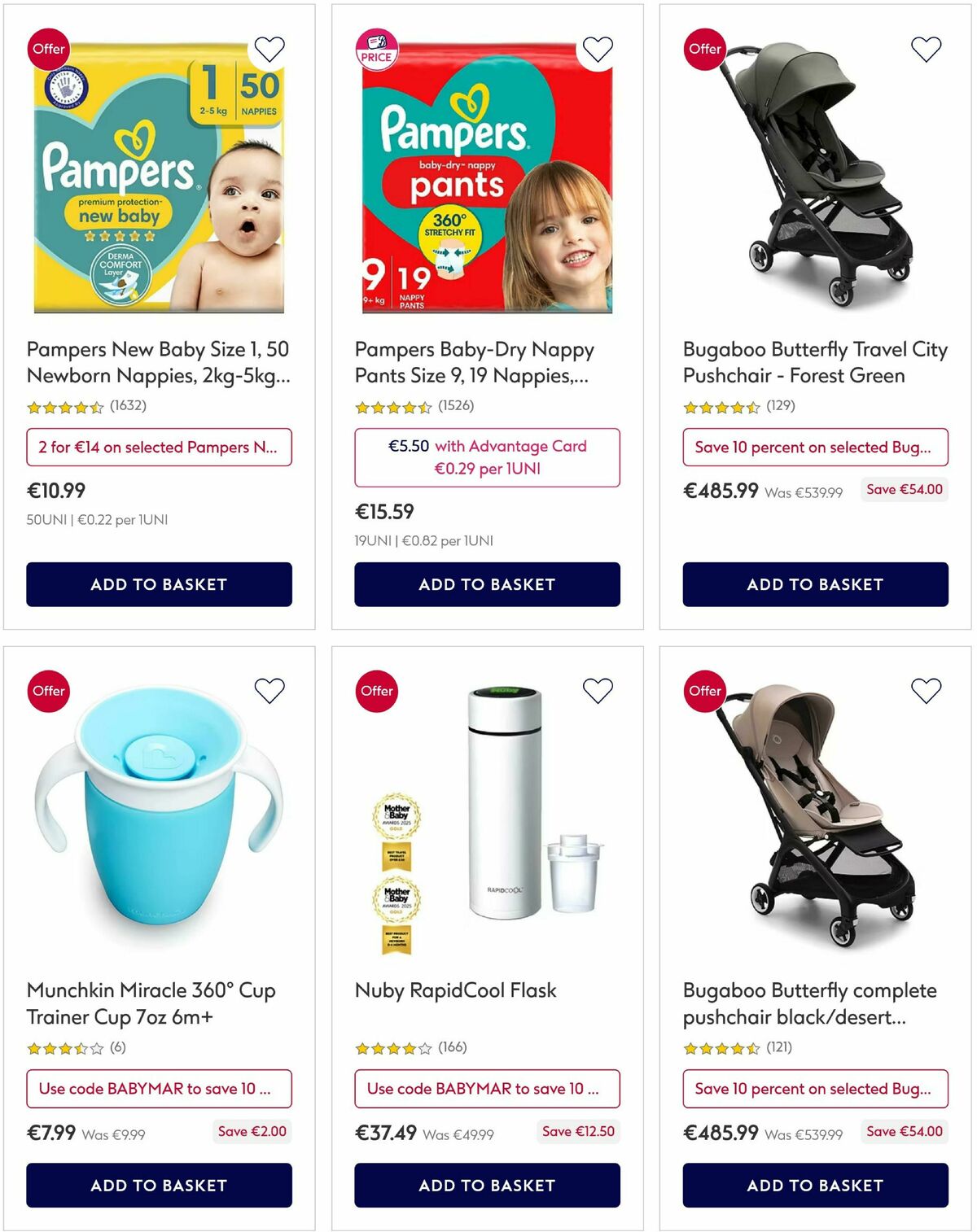 Boots Baby & Child Offers from 24 March