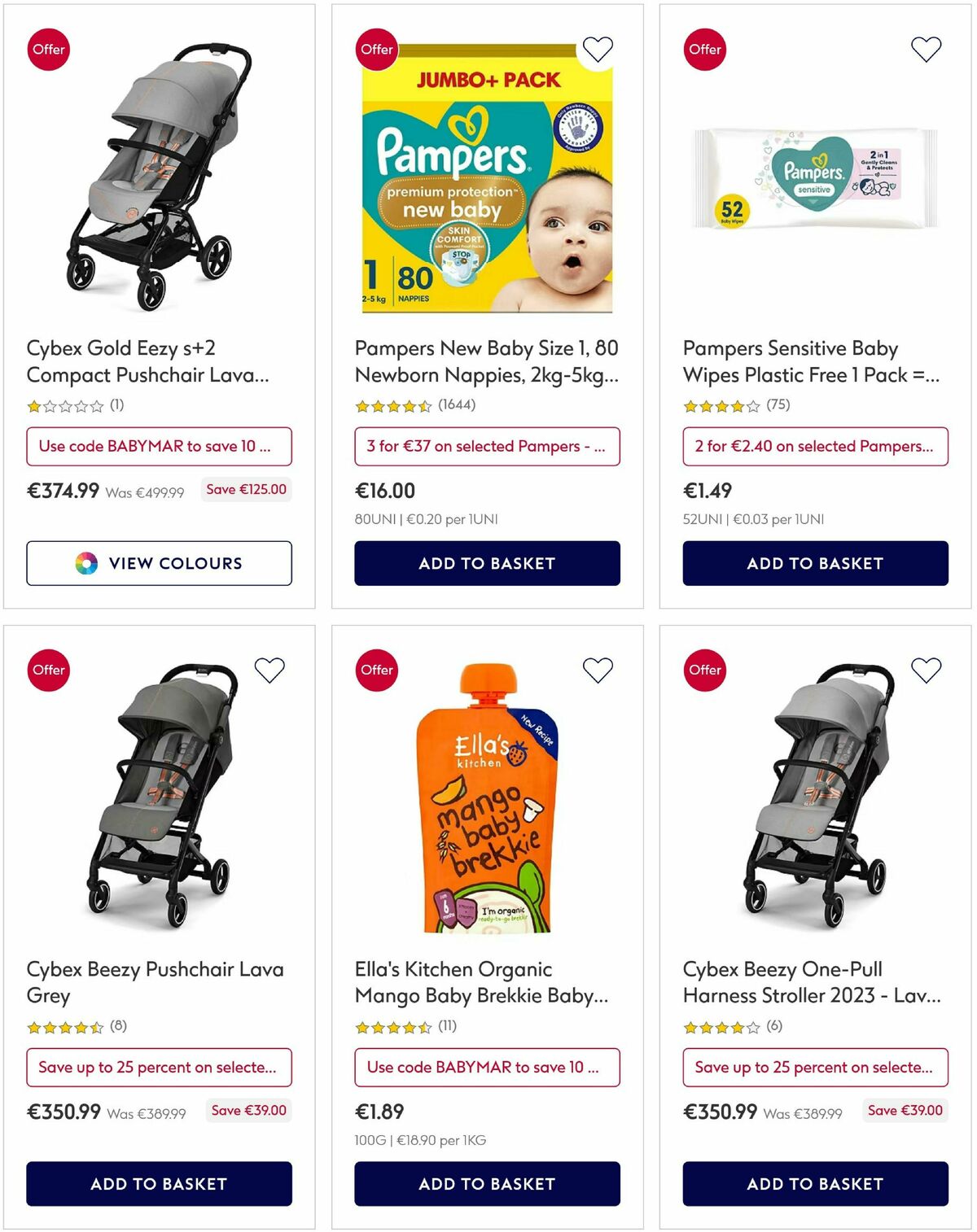 Boots Baby & Child Offers from 24 March