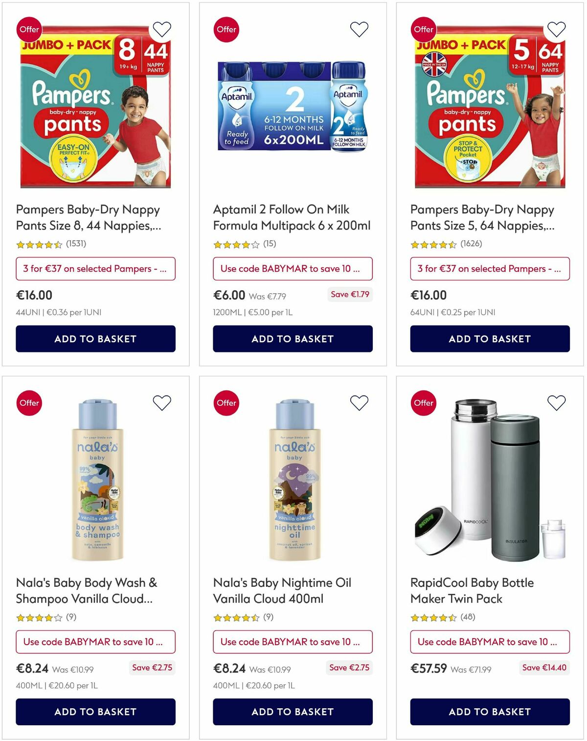 Boots Baby & Child Offers from 24 March