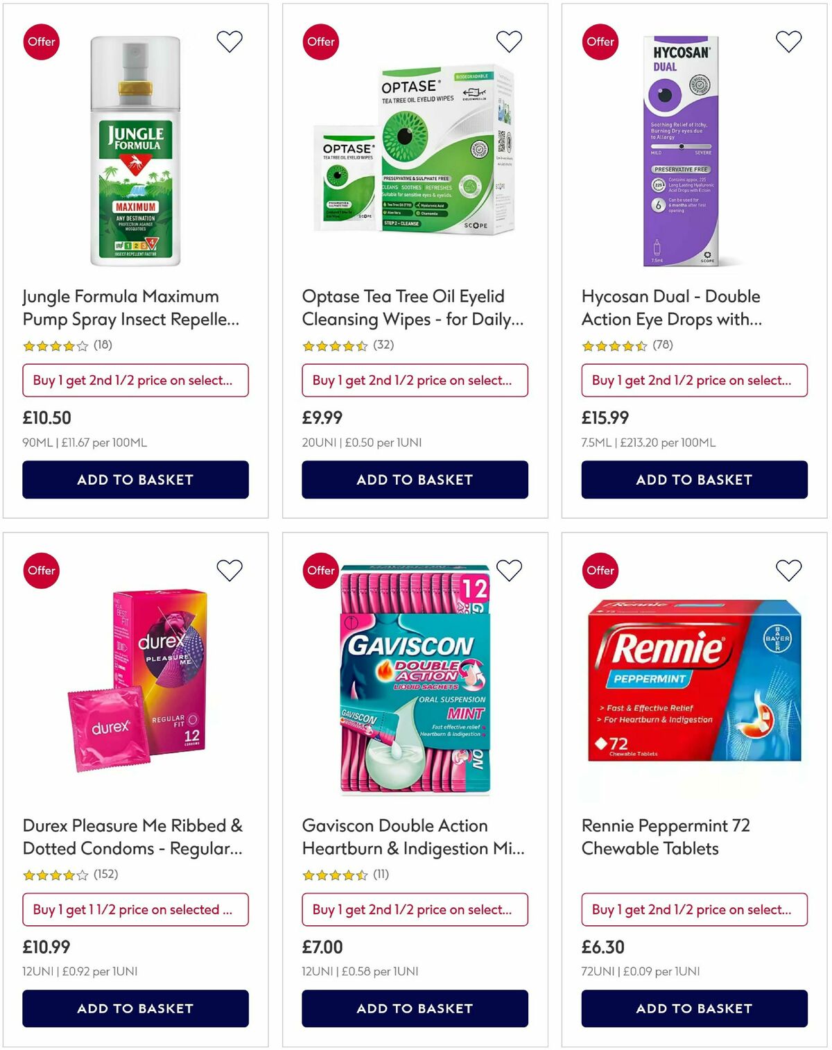Boots Offers from 24 April