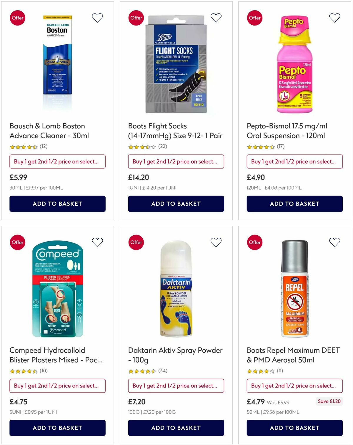 Boots Offers from 24 April