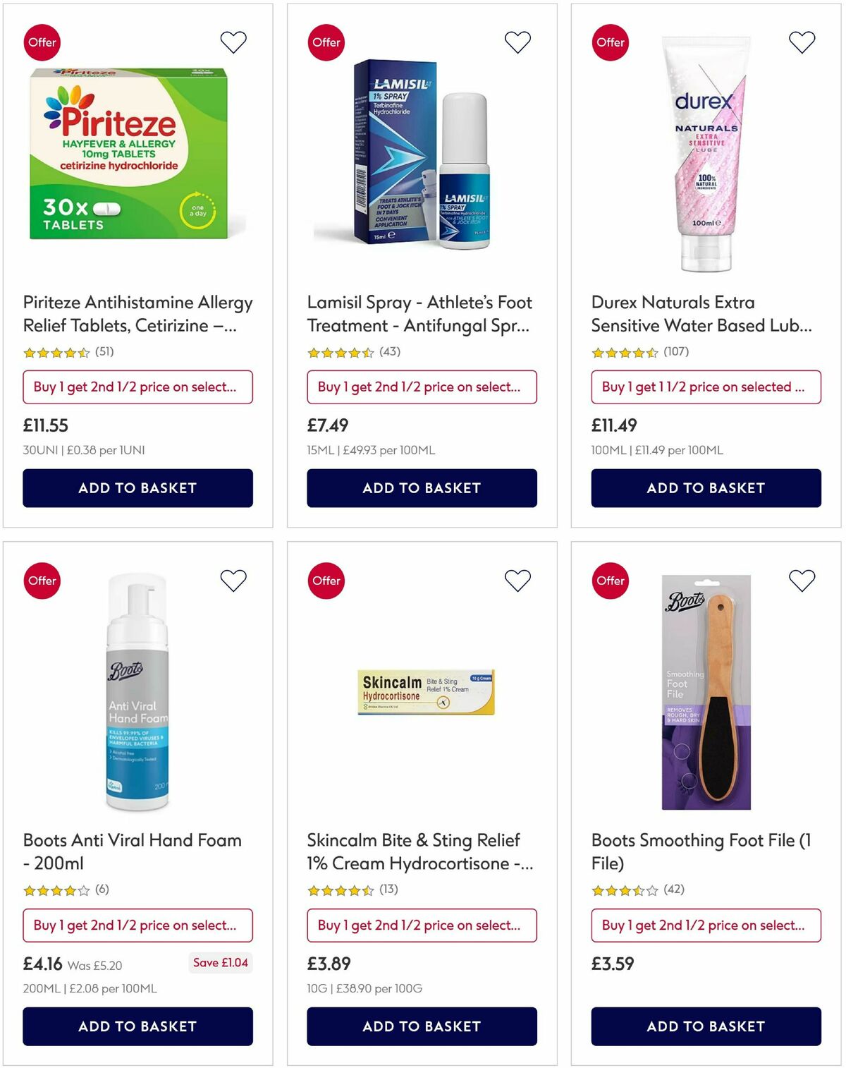 Boots Offers from 24 April