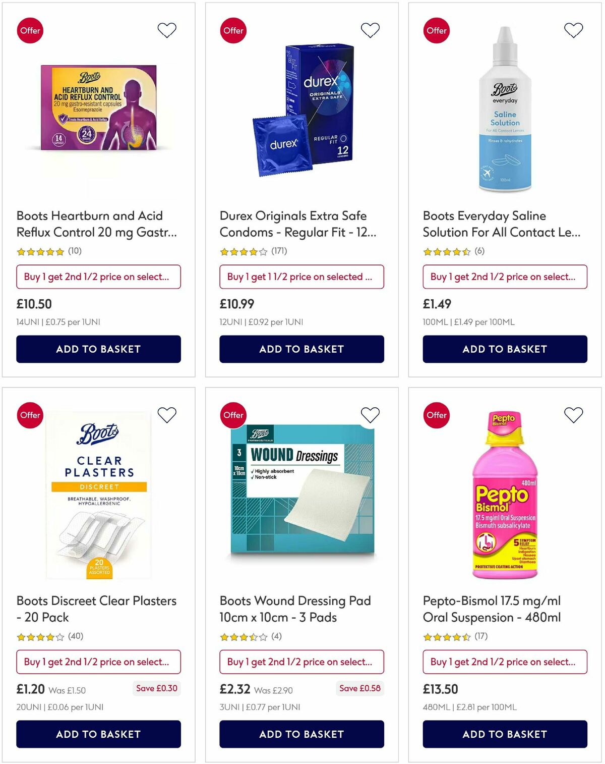 Boots Offers from 24 April