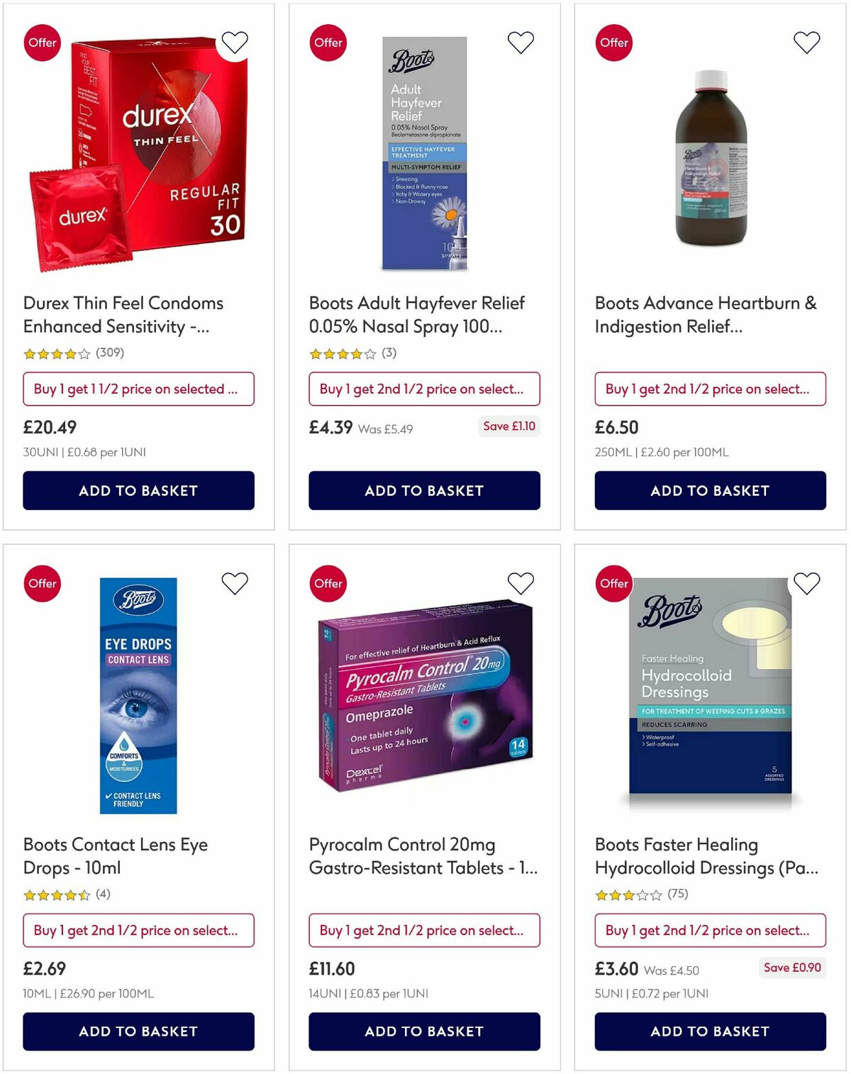 Boots Offers from 24 April