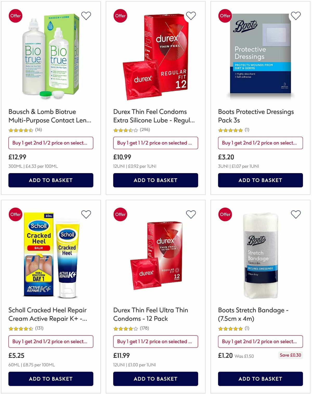 Boots Offers from 24 April