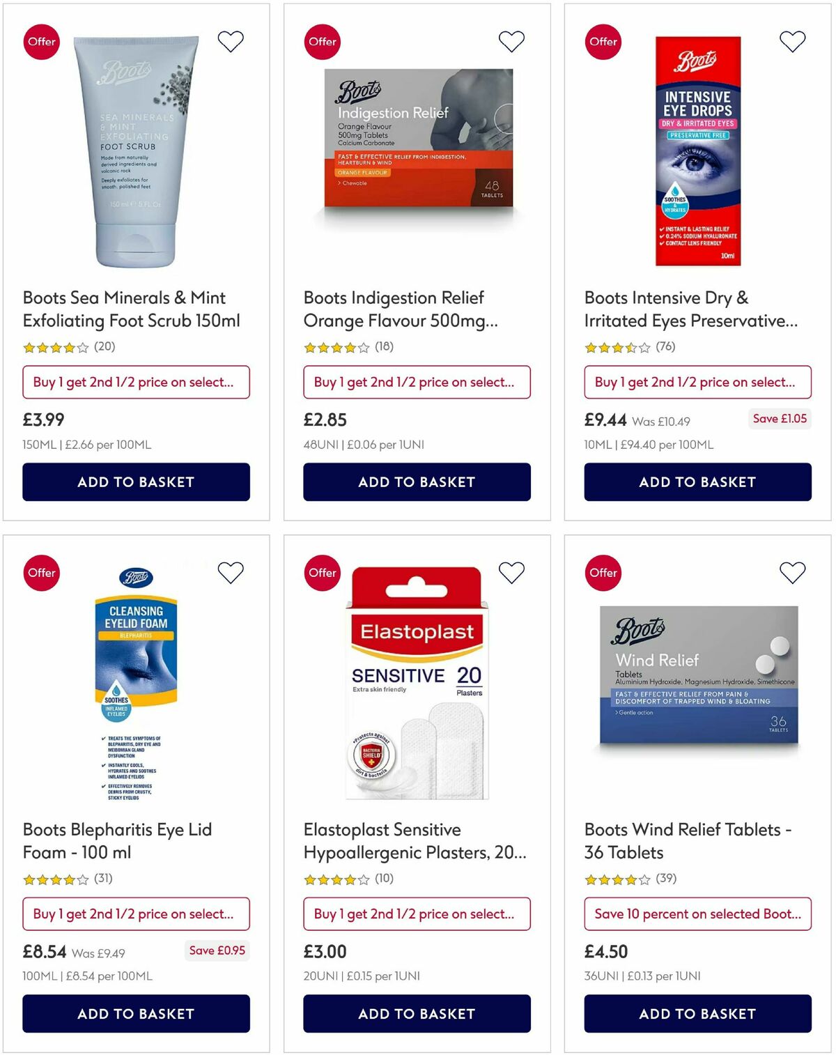 Boots Offers from 24 April